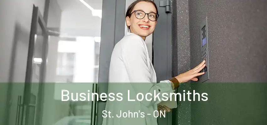  Business Locksmiths St. John's - ON