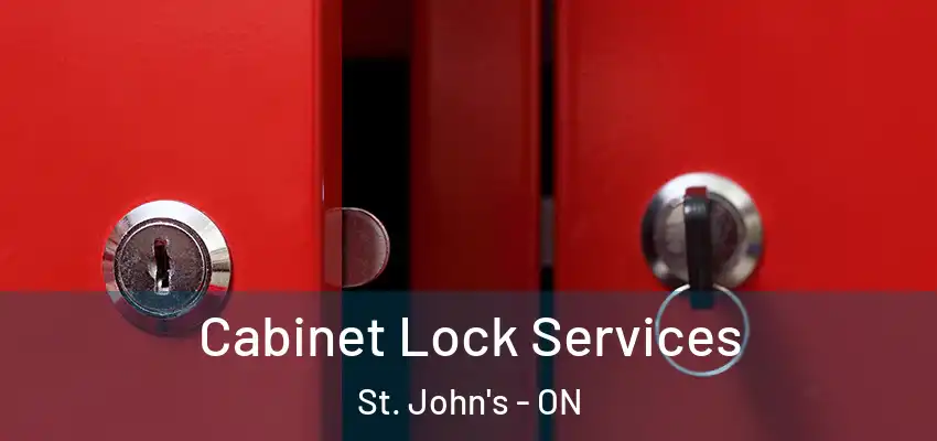  Cabinet Lock Services St. John's - ON