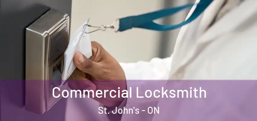  Commercial Locksmith St. John's - ON