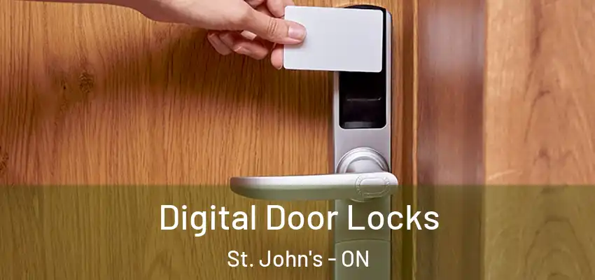  Digital Door Locks St. John's - ON