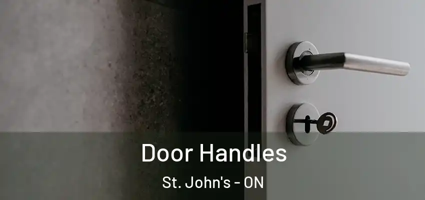  Door Handles St. John's - ON