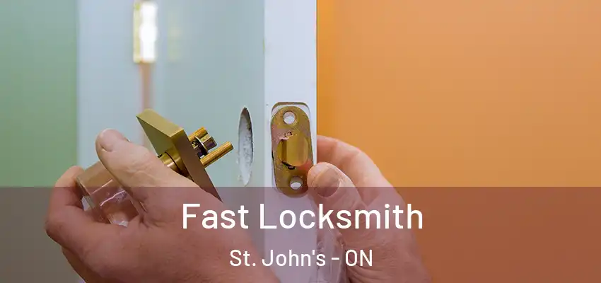  Fast Locksmith St. John's - ON