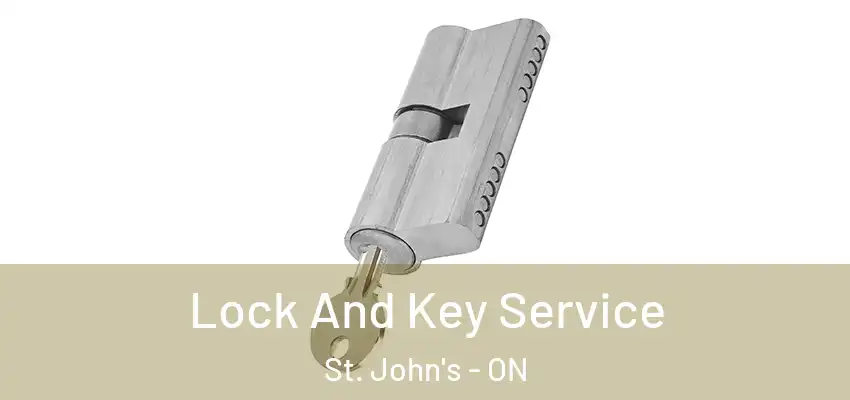  Lock And Key Service St. John's - ON