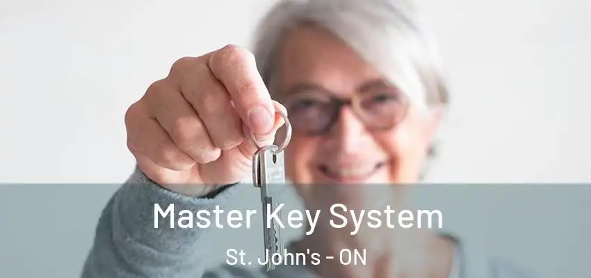  Master Key System St. John's - ON