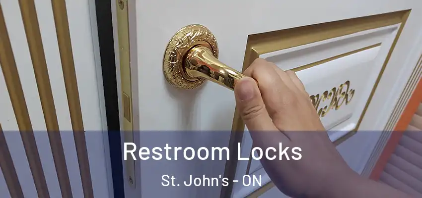  Restroom Locks St. John's - ON